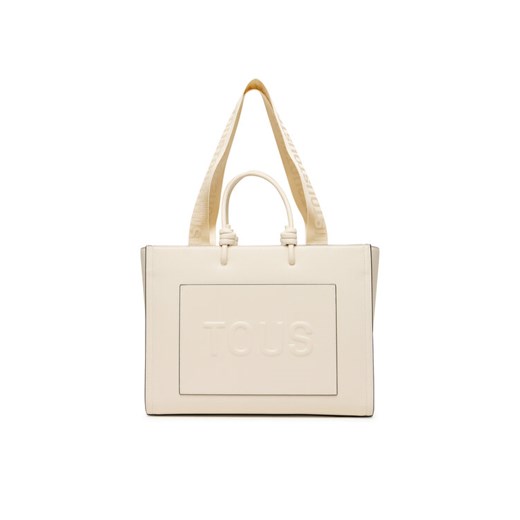 TOUS Torebka Amaya La Rue New 2002025801 Beżowy ze sklepu MODIVO w kategorii Torby Shopper bag - zdjęcie 185466307