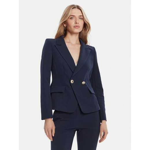 Rinascimento Marynarka CFC0126221003 Granatowy Slim Fit ze sklepu MODIVO w kategorii Marynarki damskie - zdjęcie 185466338