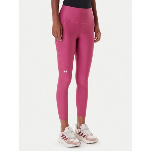Under Armour Legginsy Hi Ankle 1365335 Różowy Slim Fit ze sklepu MODIVO w kategorii Spodnie damskie - zdjęcie 185466349