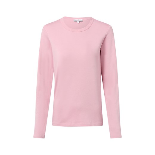 Marie Lund Damska koszulka z długim rękawem Kobiety Bawełna brudny róż jednolity Marie Lund XL vangraaf