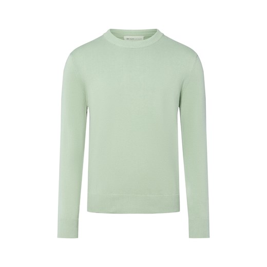 Tom Tailor Denim Męski sweter z dzianiny Mężczyźni Bawełna miętowy jednolity Tom Tailor Denim XL vangraaf