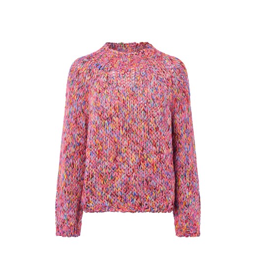 Rich & Royal Damski sweter z grubej dzianiny Kobiety dzianina grubo tkana wielokolorowy marmurkowy ze sklepu vangraaf w kategorii Swetry damskie - zdjęcie 185466788