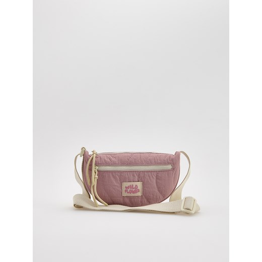 Reserved - Półokrągła torebka na ramię - brudny róż Reserved ONE SIZE Reserved