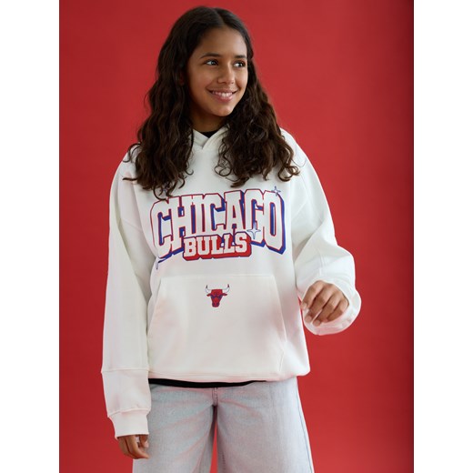 Reserved - Bluza Chicago Bulls NBA - złamana biel Reserved 170 (13-14 lat) Reserved