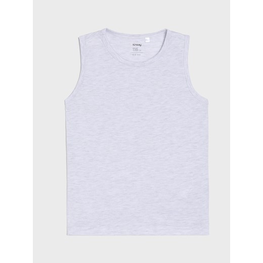 Sinsay - Podkoszulki 3 pack - biały Sinsay 122 (6-7 l) Sinsay