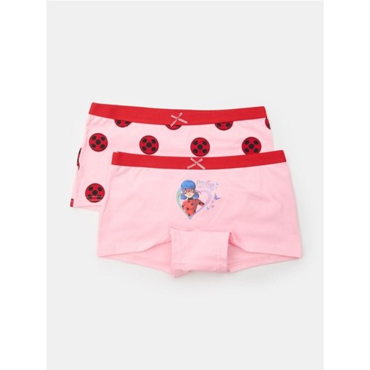 Sinsay - Bokserki 2 pack Miraculous - wielobarwny ze sklepu Sinsay w kategorii Majtki dziecięce - zdjęcie 185468819