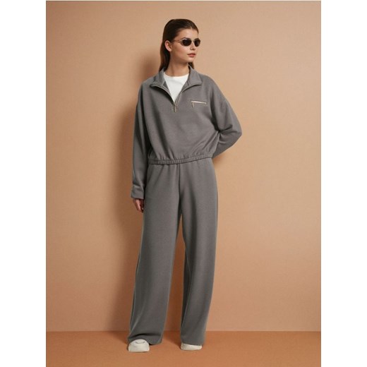Sinsay - Spodnie dresowe - szary Sinsay XL Sinsay