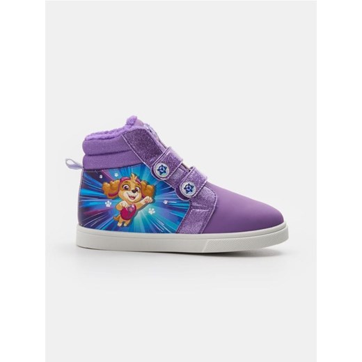 Sinsay - Botki ze sztucznym futrem wewnątrz PAW Patrol - fioletowy - id: 899EK-45X - marki Sinsay - 185469055 Sinsay - Botki ze sztucznym futrem wewnątrz PAW Patrol - fioletowy ze sklepu Sinsay w kategorii Buty zimowe dziecięce - zdjęcie 185469055