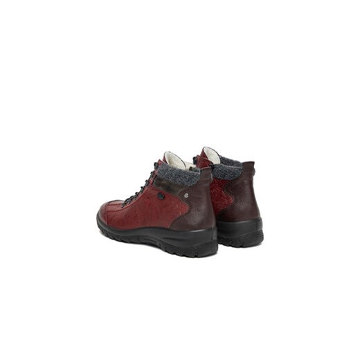 Botki Rieker CEO-L7144-35 Bordowy Rieker 39 eobuwie.pl