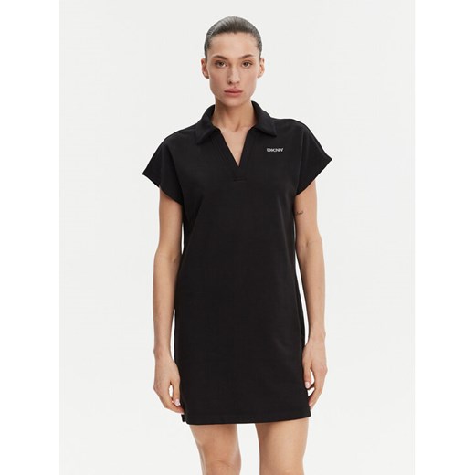 DKNY Sport Sukienka codzienna DP5D4890 Czarny Regular Fit ze sklepu MODIVO w kategorii Sukienki - zdjęcie 185469577