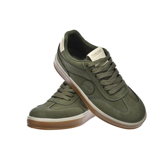 Buty męskie trampki sneakersy Big Star SS174022 khaki ze sklepu butyolivier w kategorii Trampki męskie - zdjęcie 185470356