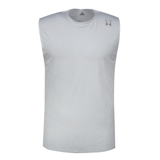 Męski top treningowy Under Armour UA Halo Vent SL - szary ze sklepu Sportstylestory.com w kategorii T-shirty męskie - zdjęcie 185470496