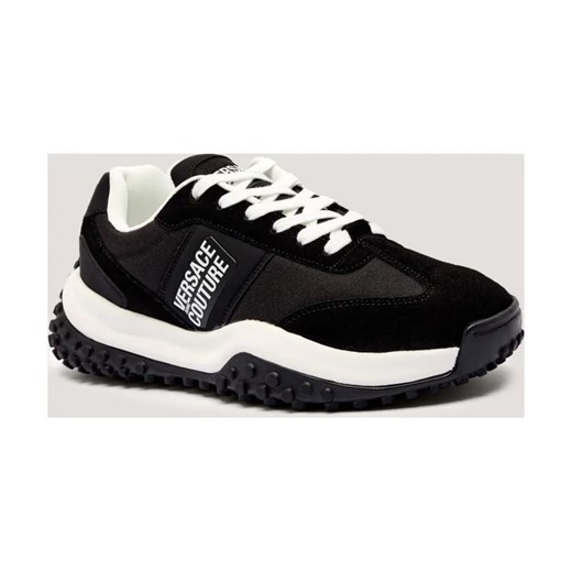Versace Jeans Couture Skórzane sneakersy FONDO HYBER DIS. 47 ze sklepu Gomez Fashion Store w kategorii Buty sportowe męskie - zdjęcie 185470545