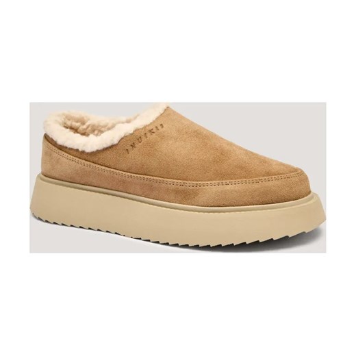 INUIKII Skórzane mule CLASSIC MICRO | shearling | z dodatkiem wełny ze sklepu Gomez Fashion Store w kategorii Klapki damskie - zdjęcie 185470587
