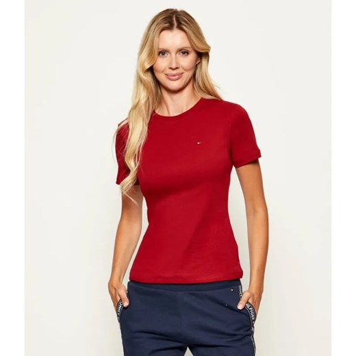 Tommy Hilfiger T-shirt | Slim Fit ze sklepu Gomez Fashion Store w kategorii Bluzki damskie - zdjęcie 185470639