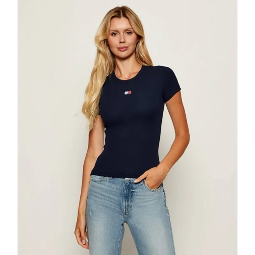 Tommy Jeans T-shirt | Slim Fit ze sklepu Gomez Fashion Store w kategorii Bluzki damskie - zdjęcie 185470658