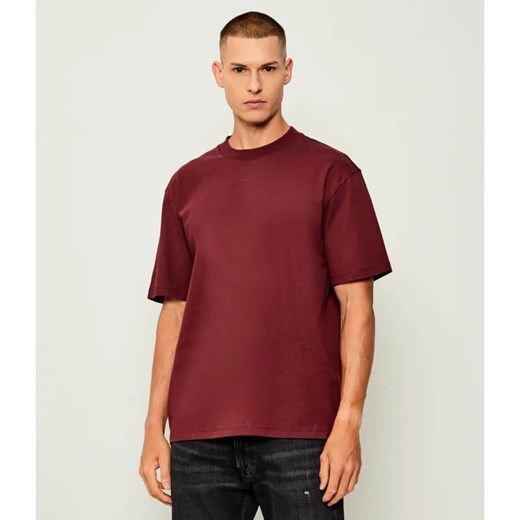 HUGO T-shirt Dapolino | Relaxed fit ze sklepu Gomez Fashion Store w kategorii T-shirty męskie - zdjęcie 185470666