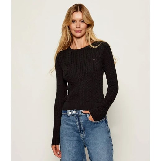 Tommy Jeans Sweter | Regular Fit ze sklepu Gomez Fashion Store w kategorii Swetry damskie - zdjęcie 185470677