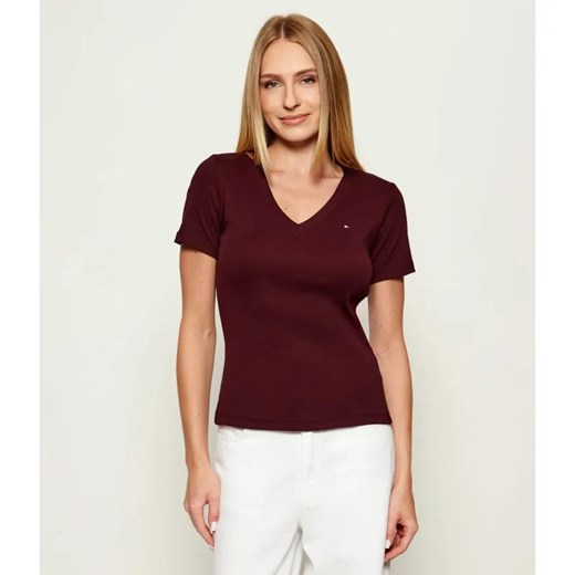 Tommy Hilfiger T-shirt CODY | Slim Fit ze sklepu Gomez Fashion Store w kategorii Bluzki damskie - zdjęcie 185470708