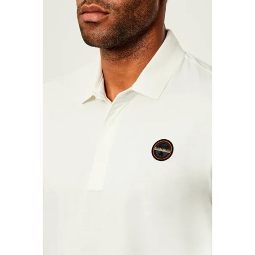 Napapijri Polo E-BADGE LS | Relaxed fit Napapijri XL Gomez Fashion Store