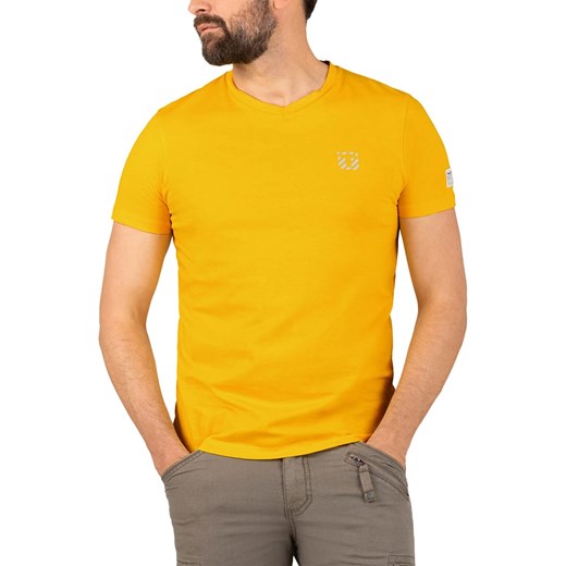 Timezone Koszulka w kolorze żółtym ze sklepu Limango Polska w kategorii T-shirty męskie - zdjęcie 185472109