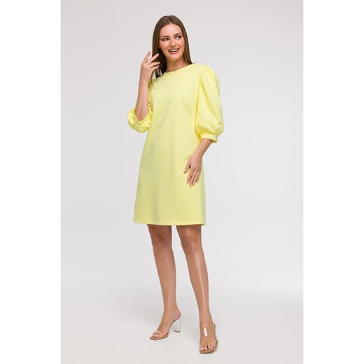 Be Wear Sukienka w kolorze żółtym ze sklepu Limango Polska w kategorii Sukienki - zdjęcie 185472255
