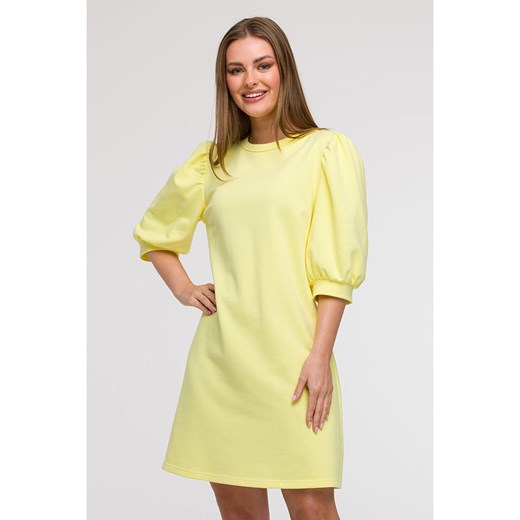 Be Wear Sukienka w kolorze żółtym L/XL okazja Limango Polska