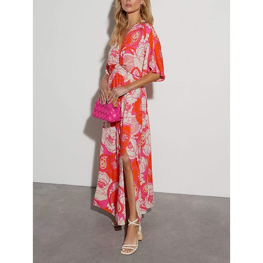 LA Angels Sukienka w kolorze koralowo-kremowym La Angels S promocja Limango Polska