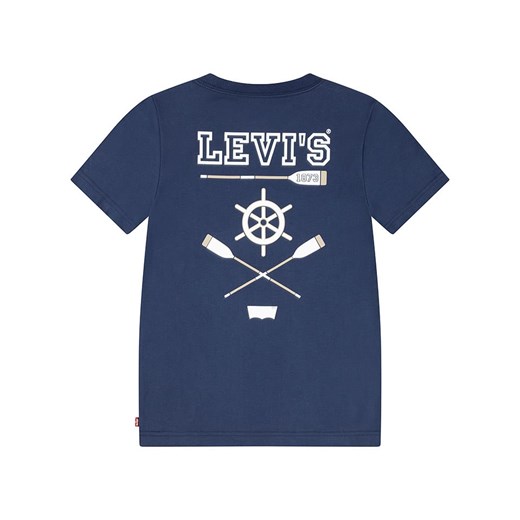 Levi's Kids Koszulka w kolorze granatowym 116 promocyjna cena Limango Polska
