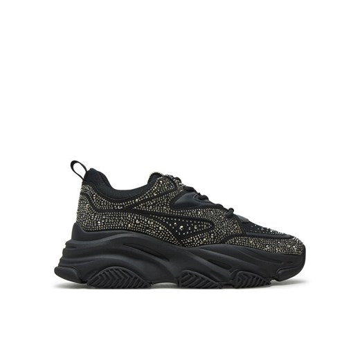 Sneakersy Steve Madden Privy SM19000082 Czarny ze sklepu eobuwie.pl w kategorii Buty sportowe damskie - zdjęcie 185472955