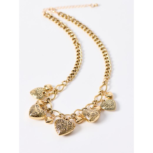Mohito - Naszyjnik z zawieszkami - złoty Mohito ONE SIZE Mohito