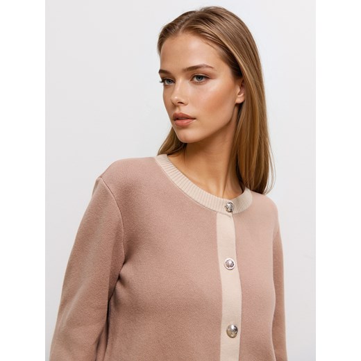 Mohito - Kardigan - beżowy Mohito L Mohito