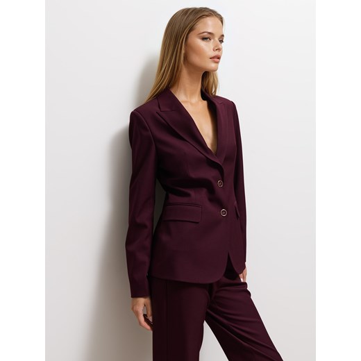 Mohito - Dopasowana marynarka - mahoń Mohito 44 Mohito