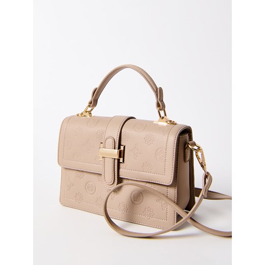 Mohito - Beżowa torebka listonoszka - beżowy Mohito ONE SIZE Mohito
