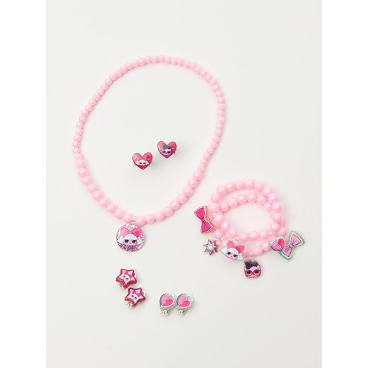 Sinsay - Zestaw biżuterii L.O.L Surprise - wielobarwny Sinsay One Size Sinsay