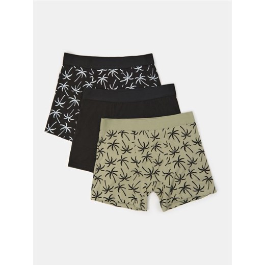 Sinsay - Bokserki Long 3 pack - wielobarwny ze sklepu Sinsay w kategorii Majtki męskie - zdjęcie 185479497