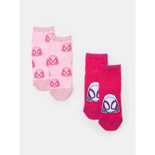 Sinsay - Skarpetki 2 pack Spidey & His Amazing Friends - wielobarwny ze sklepu Sinsay w kategorii Skarpetki dziecięce - zdjęcie 185479575