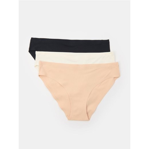 Sinsay - Figi 3 pack - wielobarwny ze sklepu Sinsay w kategorii Majtki damskie - zdjęcie 185479636