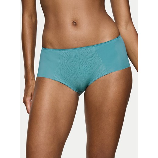 Triumph Bokserki Essential 10219754 Turkusowy ze sklepu MODIVO w kategorii Majtki damskie - zdjęcie 185480439