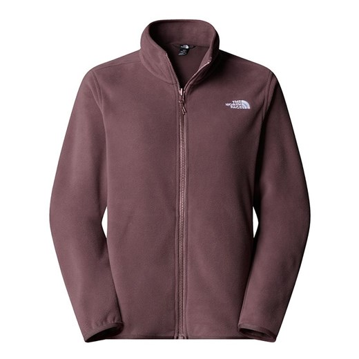Bluza damska The North Face 100 Glacier Full-Zip Fleece 0A8D2FBQ71 - bordowa ze sklepu streetstyle24.pl w kategorii Bluzy damskie - zdjęcie 185483055