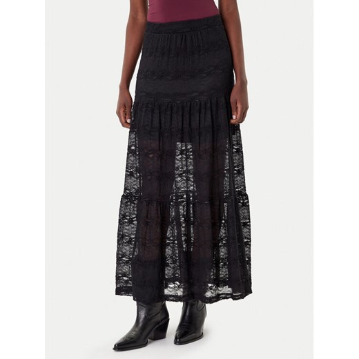 ONLY Spódnica maxi Luna 15353206 Czarny Regular Fit ze sklepu MODIVO w kategorii Spódnice - zdjęcie 185483968