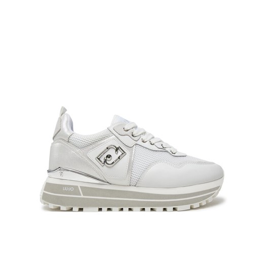 Liu Jo Sneakersy Maxi Wonder BA5013 PX602 Biały ze sklepu MODIVO w kategorii Buty sportowe damskie - zdjęcie 185483975