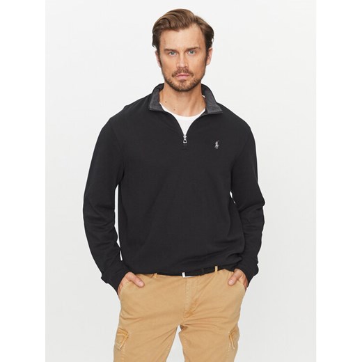Polo Ralph Lauren Bluza 710812963037 Czarny Regular Fit ze sklepu MODIVO w kategorii Swetry męskie - zdjęcie 185483987