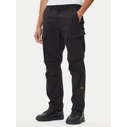 G-Star Raw Spodnie materiałowe Core D24309-E070 Czarny Regular Fit ze sklepu MODIVO w kategorii Spodnie męskie - zdjęcie 185484009