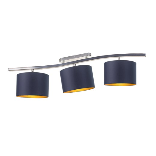 Regulowana lampa sufitowa do salonu CARTAGENA GOLD ze sklepu Lysne w kategorii Lampy sufitowe - zdjęcie 185485829