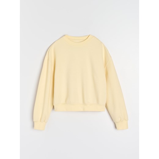 Sinsay - Bluza ze ściągaczami - żółty Sinsay L Sinsay