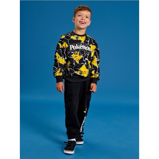 Sinsay - Komplet: bluza i spodnie Pokemon - czarny ze sklepu Sinsay w kategorii Dresy chłopięce - zdjęcie 185486508