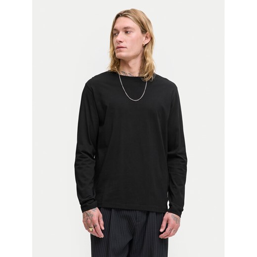 Jack&Jones Longsleeve Basic 12279538 Czarny Regular Fit ze sklepu MODIVO w kategorii T-shirty męskie - zdjęcie 185486756