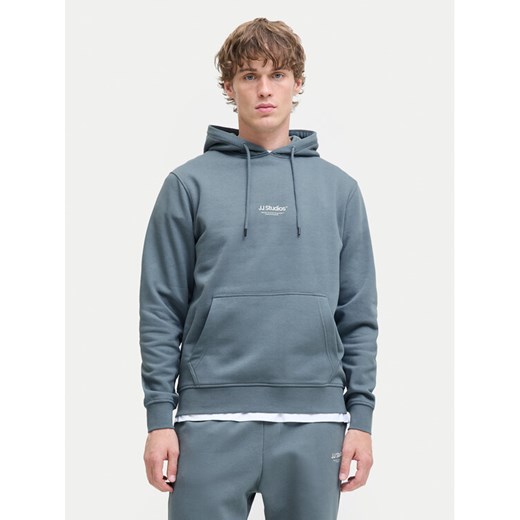 Jack&Jones Bluza Soho 12278789 Niebieski Relaxed Fit ze sklepu MODIVO w kategorii Bluzy męskie - zdjęcie 185486769