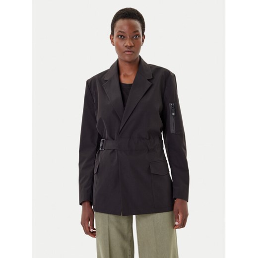 G-Star Raw Marynarka D26946-D909 Czarny Regular Fit ze sklepu MODIVO w kategorii Marynarki damskie - zdjęcie 185486796